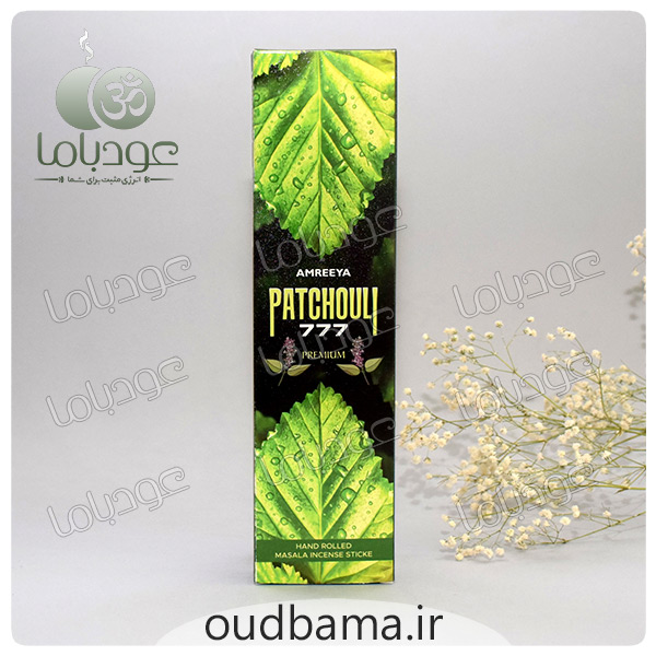 عود دست ساز پاچولی نعنا هندی 777 PATCHOULI ( آمریا AMREEYA )