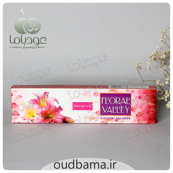 عود دست ساز فلورال ولی FLORAL VALLY ( ناندیتا NANDITA )