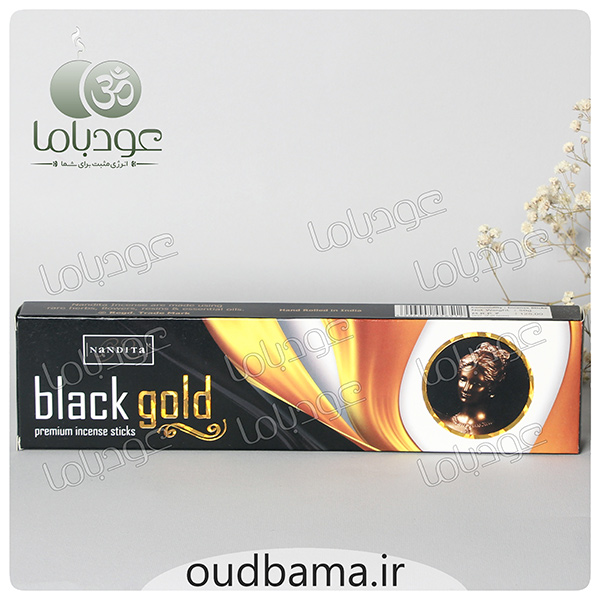 عود دست ساز بلک گلد طلای سیاه black gold ( ناندیتا NANDITA )