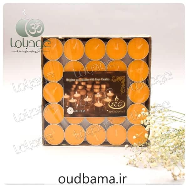 شمع وارمر رویا زرد گرد