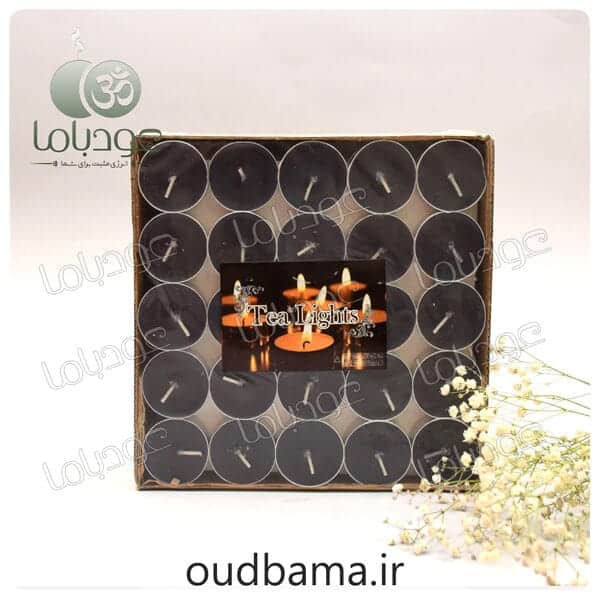 شمع وارمر مشکی گرد - Image 3