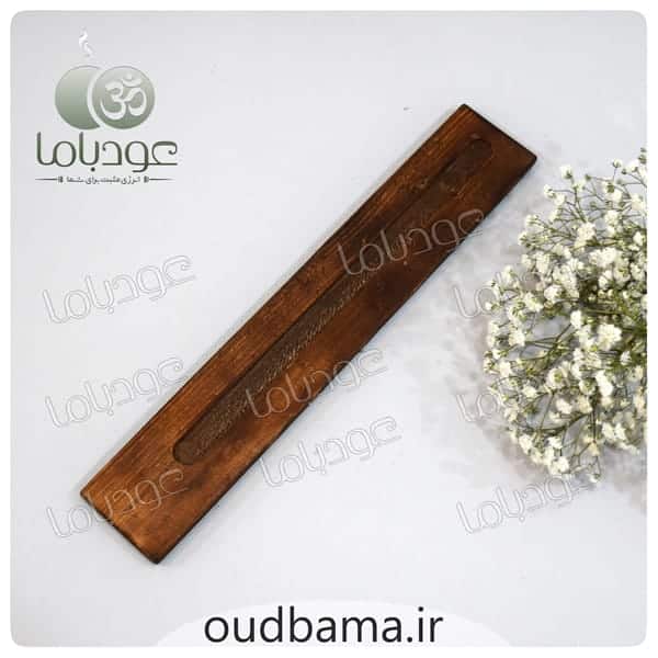 جا عود شاخه ای چوبی طرح ساده