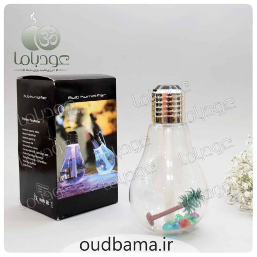 دستگاه بخار سرد لامپ حبابی چراغ دار BULB HUMIDIFIER