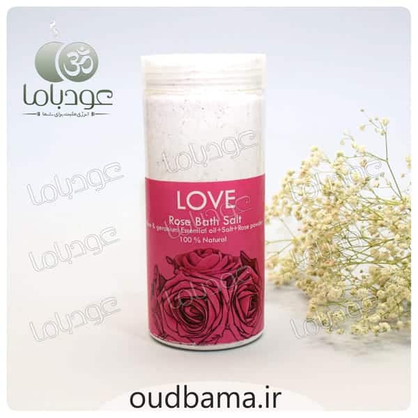 نمک حمام گل رز ROSE SALT