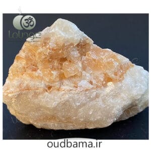 سنگ کلسیت زرد اصل تامبل تقویت انرژی و چاکرا درمانی عودباما