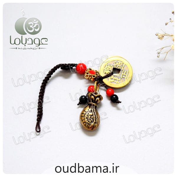 جاکلیدی سکه ایچینگ 5 تایی و کیسه ثروت