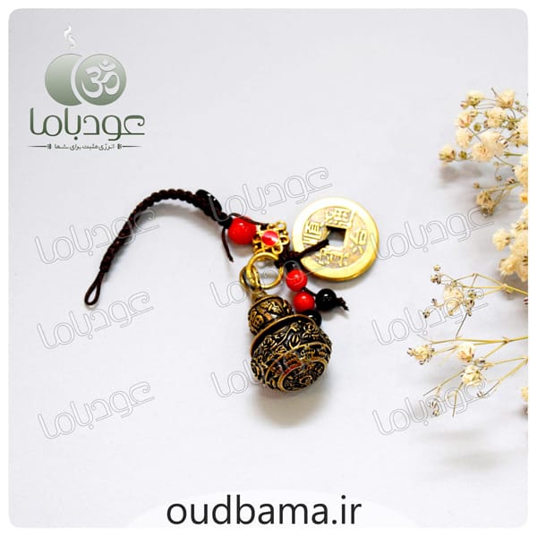 جاکلیدی سکه ایچینگ 5 تایی و کدو فلزی