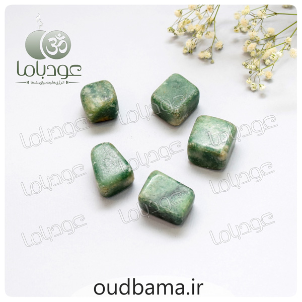 سنگ یشم اصل تامبل سنگ ثروت ، سلامتی و هماهنگی و تقویت کننده