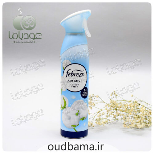 اسپری خوشبوکننده پنبه کاتن فرش COTTON FRESH ( فبرز FEBREZ )