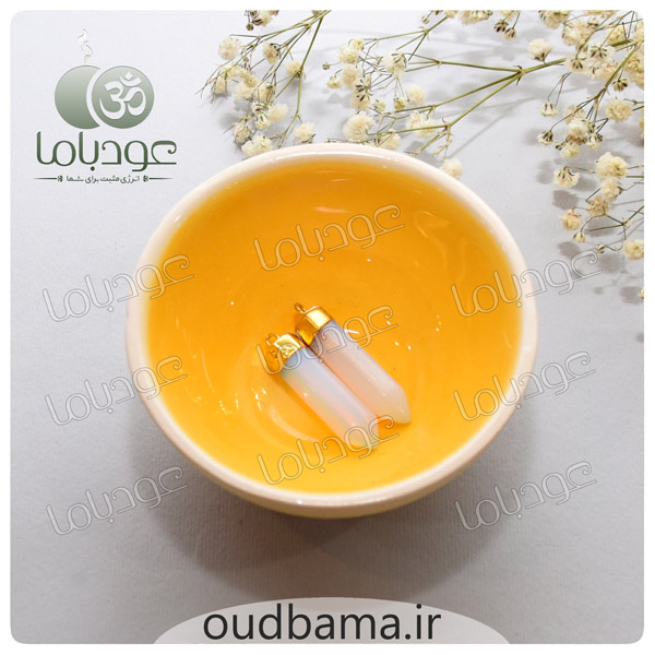 آویز سنگ اوپالین اصل و خواص مثبت بینهایت