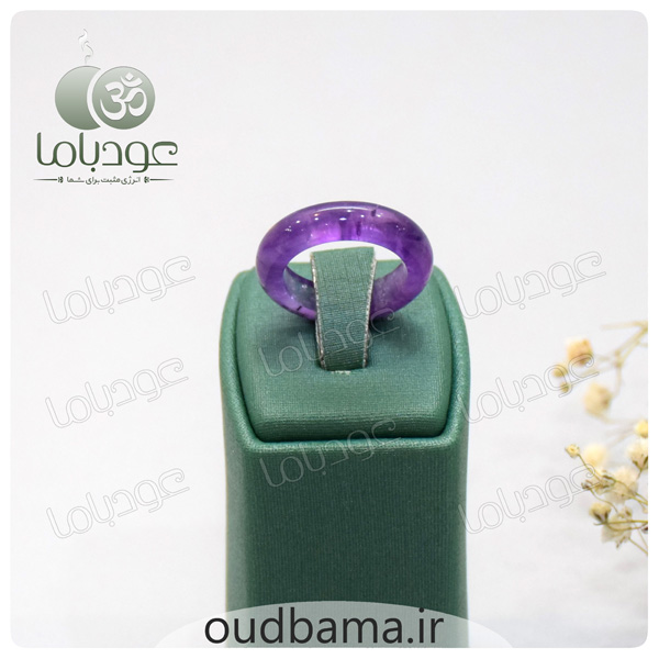 حلقه سنگ آمیتیست