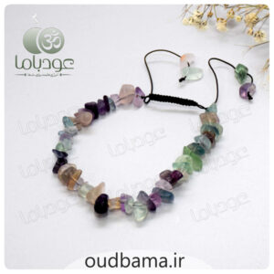 دستبند سنگ فلوریت