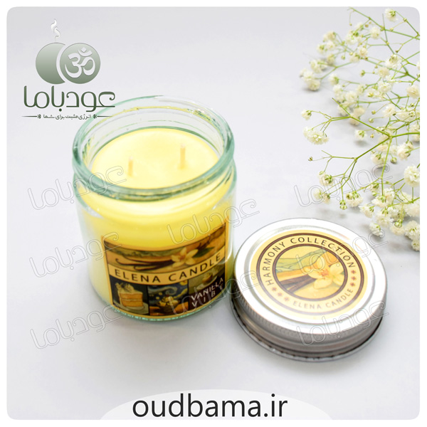 شمع معطر رایحه وانیل VANILLA ( النا ELENA )