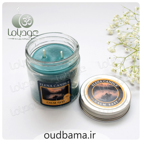شمع معطر رایحه شرق آرام کالم ایست CALM EAST ( النا ELENA )