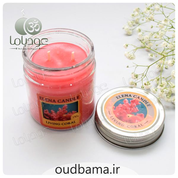شمع معطر رایحه مرجان LIVING CORAL ( النا ELENA )