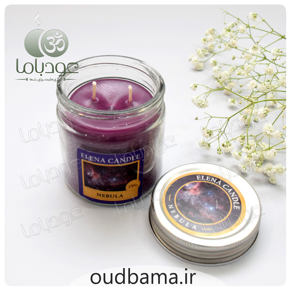 شمع معطر رایحه سحابی نبولا NEBULA ( النا ELENA )