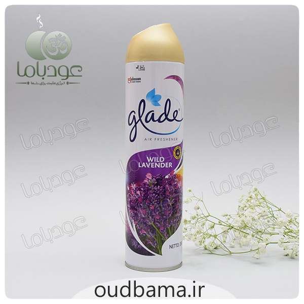 اسپری خوشبوکننده لوندر اسطوخودوس وحشی WILD LAVENDER ( گلید GLADE )
