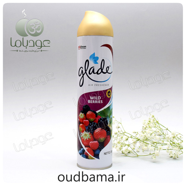 اسپری خوشبوکننده توت های وحشی WILD BERRIES ( گلید GLADE )